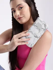 DressBerry Women Floral Printed Zip Around Wallet