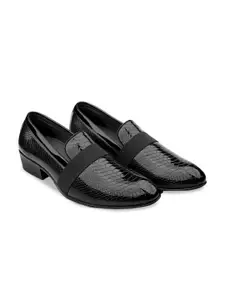 Bxxy Men Solid Synthetic Patent Regular Mojaris
