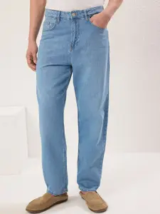 Trendyol Men Regular Fit Mid-Rise Clean Look Jeans