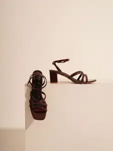 Froh Feet Open Toe Party Block Gladiators