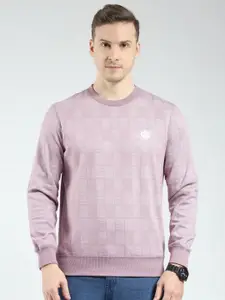 Monte Carlo Men Checked Sweatshirt