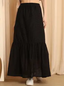 NEUDIS Self-Designed Tiered Maxi Skirt