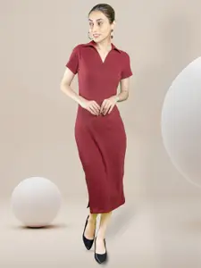 Chemistry Sheath Midi Dress