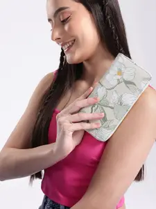 DressBerry Women Floral Printed Zip Around Wallet