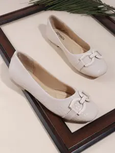 CORSICA Women Open Toe Flats with Buckles