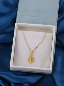 DressBerry 22KGold-Plated Pendant With Chain