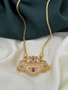 Anouk Gold-Plated Stone Studded Necklace