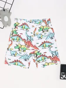 Pantaloons Junior Boys Animal Graphic Printed Regular Fit Shorts
