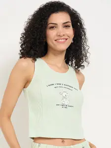 Dreamz by Pantaloons Printed Pure Cotton Lounge Tank