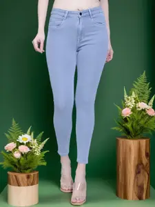 DressBerry Women Pixie Skinny Fit High-Rise Stretchable Jeans