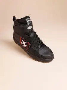 WROGN Men Woven Design Lace-Ups Trekking Shoes