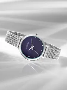 French Connection Women Dial & Stainless Steel Bracelet Style Straps Analogue Watch