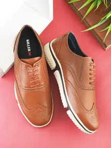 Killer Men Textured Regular Brogues