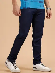 WROGN Men Comfort Slim Fit Mid-Rise  Jeans