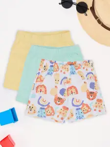 Pantaloons Baby Pantaloons Boys Conversational Print Shorts