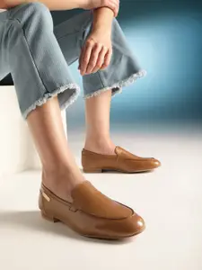 Nautica Women Leather Everyday Loafers