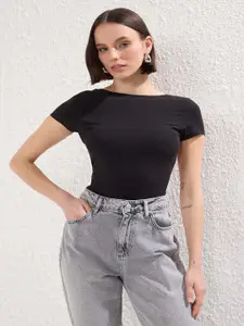 Trendyol Women Solid Cotton Top