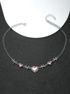 KRENOZ Stone-Studded Necklace