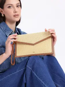 MANGO Women Textured Envelope