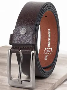 The Roadster Lifestyle Co Men Genuine Leather Formal Belt