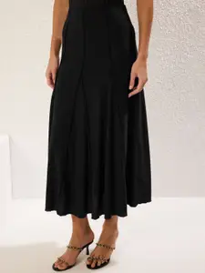 Trendyol Women Flared Midi Skirt