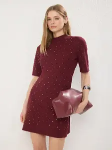 Trendyol Women  Print Sheath Dress