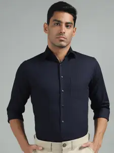 Richlook Classic Textured Tailored Fit Formal Shirt