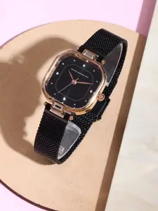 French Connection Women Dial & Stainless Steel Bracelet Style Straps Watch FCN0107BM