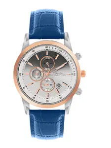 French Connection Men Leather Straps Analogue Multi Function Watch FCN093UL