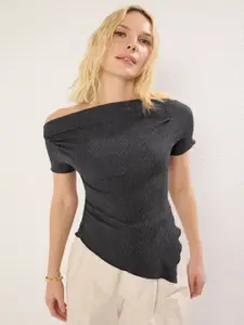 Trendyol Women One Shoulder Fitted Top