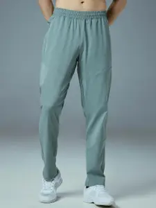 Technosport Men Solid Regular Slim Fit Sports Trackpants With TS Flexi