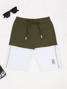 Pantaloons Junior Boys Solid Mid-Rise Regular Fit Cotton Sports Shorts