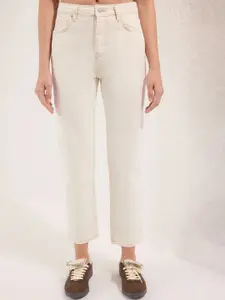 Trendyol Women Regular Fit Mid-Rise Coloured Cotton Jeans