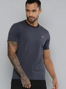 HRX by Hrithik Roshan Men Solid Round Neck T-shirt