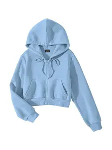 FUNKY MONKEY Girls Cotton Hooded Sweatshirt