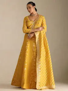 Soch Embroidered Zardozi Ready To Wear Lehenga And Blouse With Dupatta