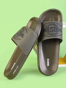 The Roadster Lifestyle Co Men Printed Slip-On Casual Sliders