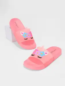 Pantaloons Junior Girls Rubber Sliders