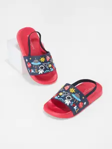 Pantaloons Junior Girls Rubber Sliders