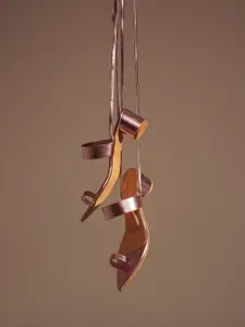 Froh Feet Women Pointed Toe Block Sandals Heels