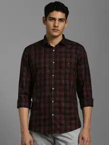 Louis Philippe Sport Men Slim Fit Tartan Checks Checked Casual Shirt