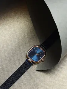 French Connection Women Mother Stainless Steel Bracelet Style Straps Analogue Watch