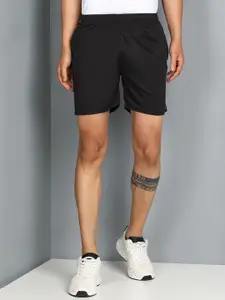 Moda Rapido Men Solid Colourblocked Mid-Rise Slim Fit Sports Shorts