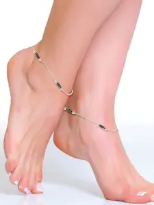 Lila Set Of 2 Anklets