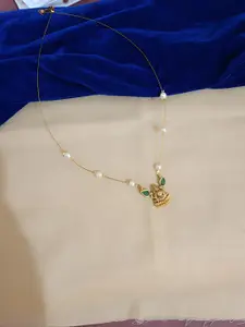 Anouk Gold-Plated Stone Studded Necklace