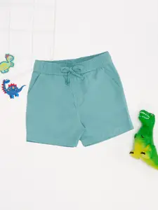 Pantaloons Baby Boys Solid Regular Fit Mid Rise Cotton Shorts