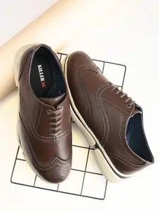 Killer Men Lace Up Round Toe Brogues