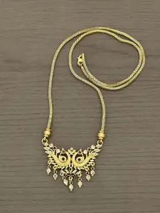 Anouk Gold-Plated Stone Studded Necklace
