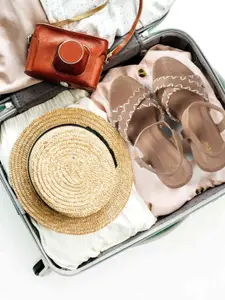 Mochi Women Solid Round Toe Wedge Heel Sandals