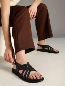 Kenneth Cole Leather Women Woven Design Leather Flats